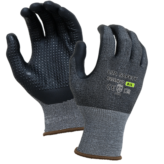 B201NFUD | Foam Nitrile Gloves