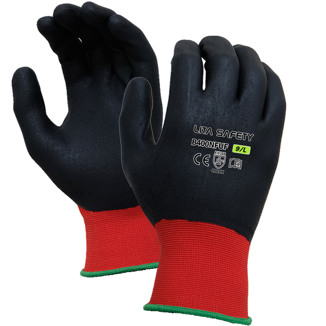 B400NFUF | Foam Nitrile Gloves