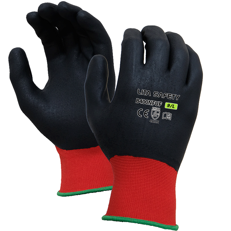 B400NFUF | Foam Nitrile Gloves