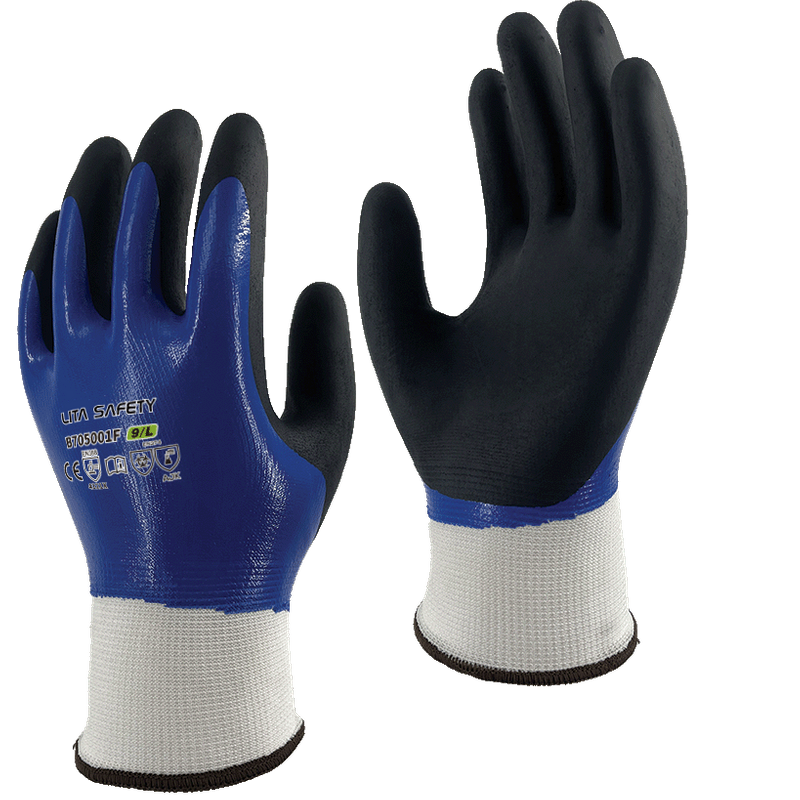 B705001F| Double Coated Gloves