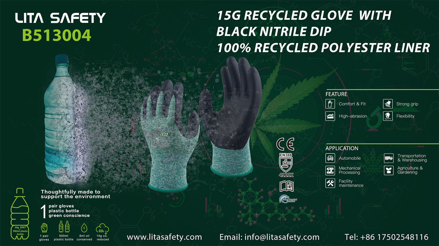 Let's Choose Sustainable Recycled Gloves And Protect The Earth Together