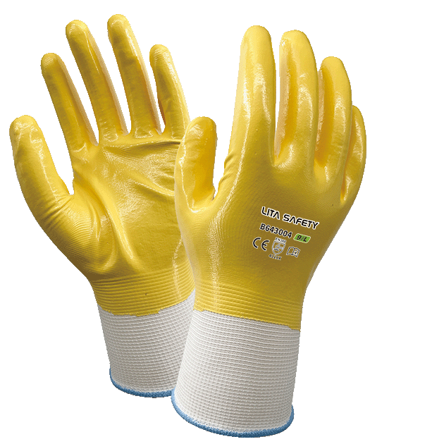 B643004 | Nitrile Work Gloves
