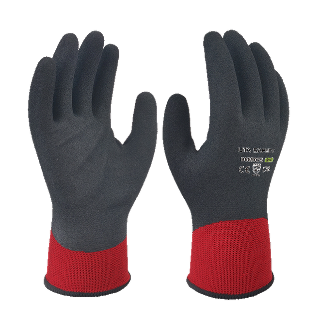 Fully  Sandy Nitrile Gloves | B685057