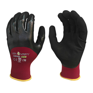 B6135SN Dual Nitrile Coated Safety Gloves