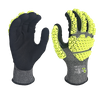 LTNS184P-2 – Cut Resistant Anti Impact Gloves – 18G A4 Liner – Sandy Nitrile Palm Coating – Full TPR Back Protection – EN388: 4X42DP