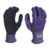 LTNS184P-2 – Cut Resistant Anti Impact Gloves – 18G A4 Liner – Sandy Nitrile Palm Coating – Full TPR Back Protection – EN388: 4X42DP