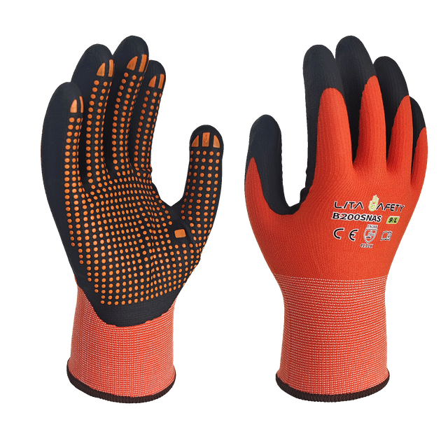 B201NFUD Nitrile Foam Coated Gloves